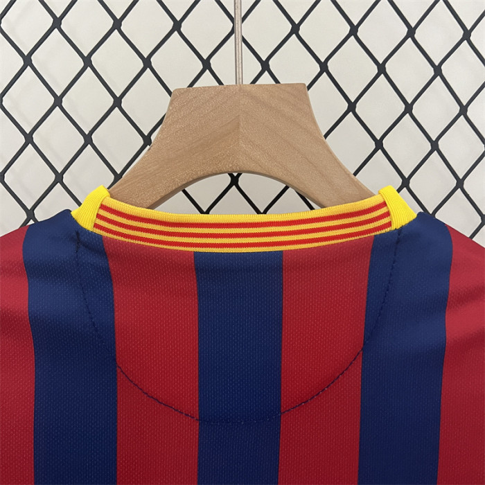 Retro Kids Barcelona Home Jersey 13/14