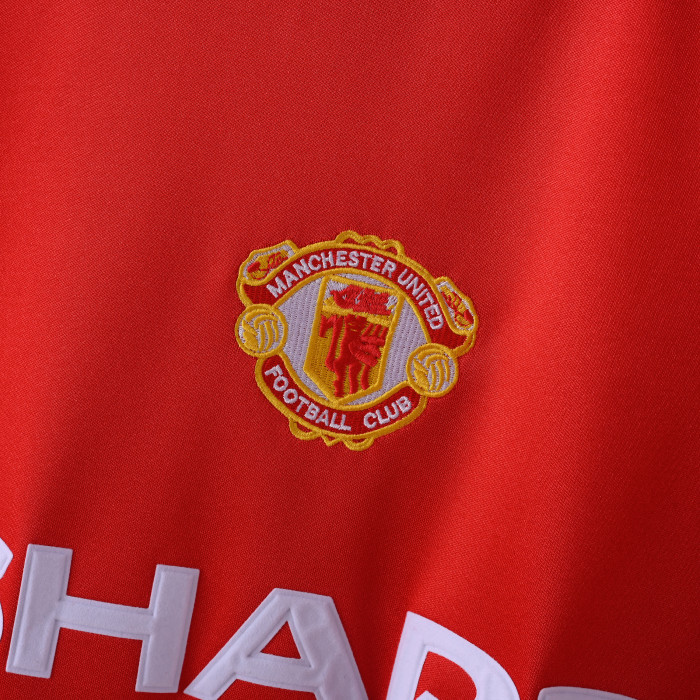 Retro Manchester United Home Jersey 1985 Football Kit Soccer Shirt