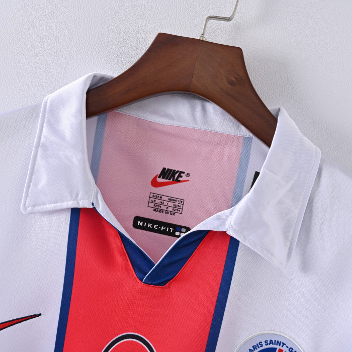Retro Paris PSG Away Jersey 1998-99 Football Kit Soccer Shirt