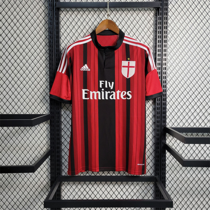Retro AC Milan Home Jersey 2014/15 Football Kit Soccer Shirt