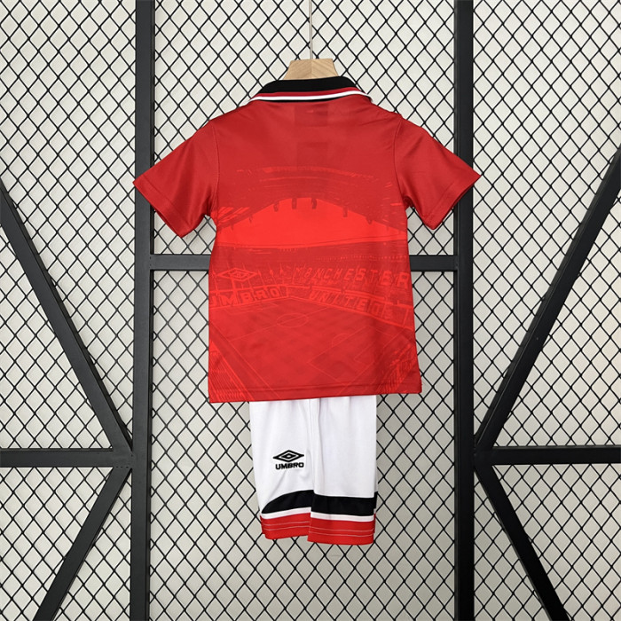 Retro Kids Manchester United Home Jersey 94/96