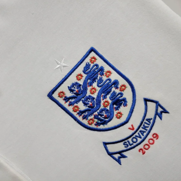 Retro England Home Jersey 2010 Football Kit Soccer Shirt