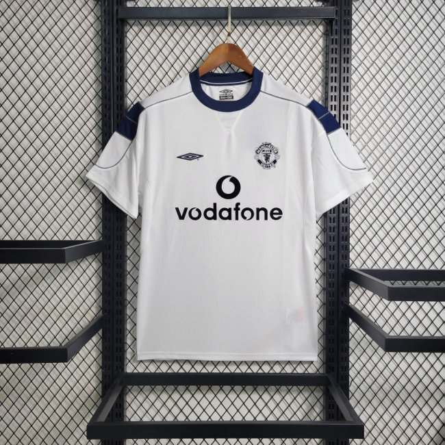 Retro Manchester United Away Jersey 1999/00 Football Kit Soccer Shirt