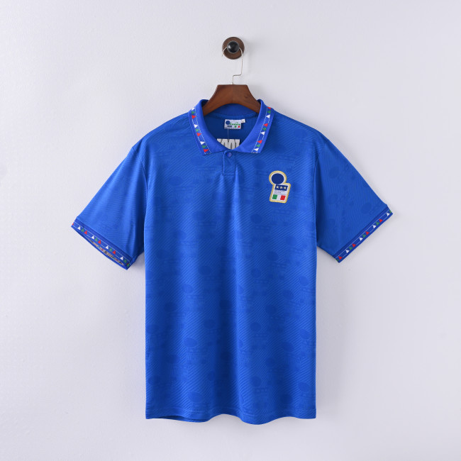 Retro Italy Home Jersey 1992 Football Kit Soccer Shirt