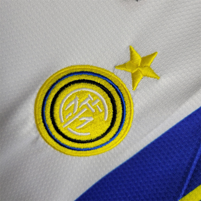 Retro Inter Milan Away Jersey 1997-98 Football Kit Soccer Shirt