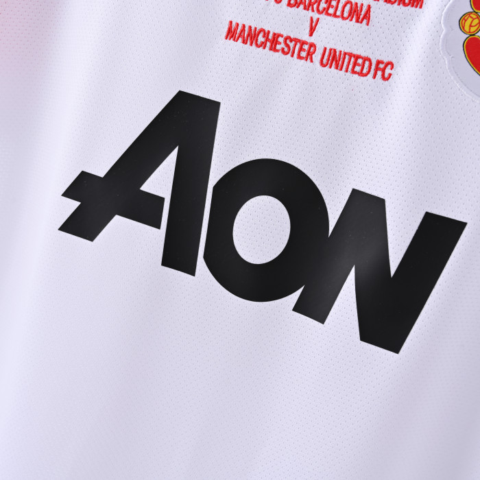 Retro Manchester United Away Jersey 2011-12 Football Kit Soccer Shirt
