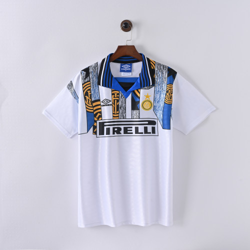 Retro Inter Milan Away Jersey 1995-96 Football Kit Soccer Shirt