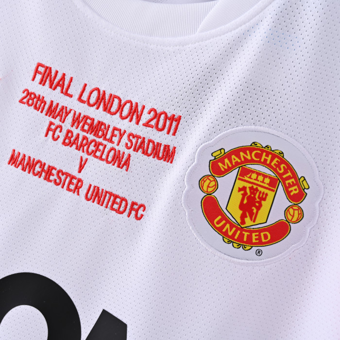 Retro Manchester United Away Jersey 2011-12 Football Kit Soccer Shirt