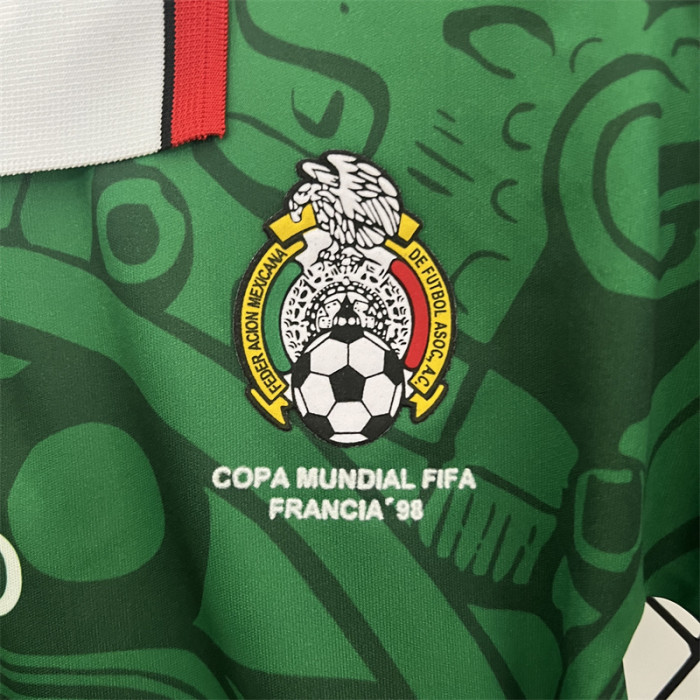 Retro Kids Mexico Home Jersey 1998
