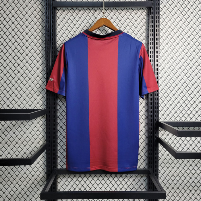 Retro Barcelona Home Jersey 1998-99 Football Kit Soccer Shirt