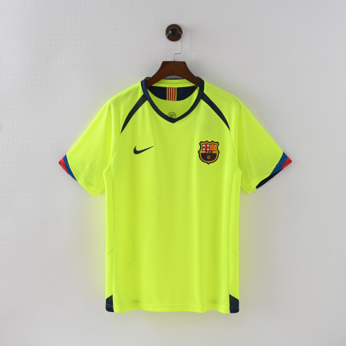 Retro Barcelona Away Jersey 2005-06 Football Kit Soccer Shirt