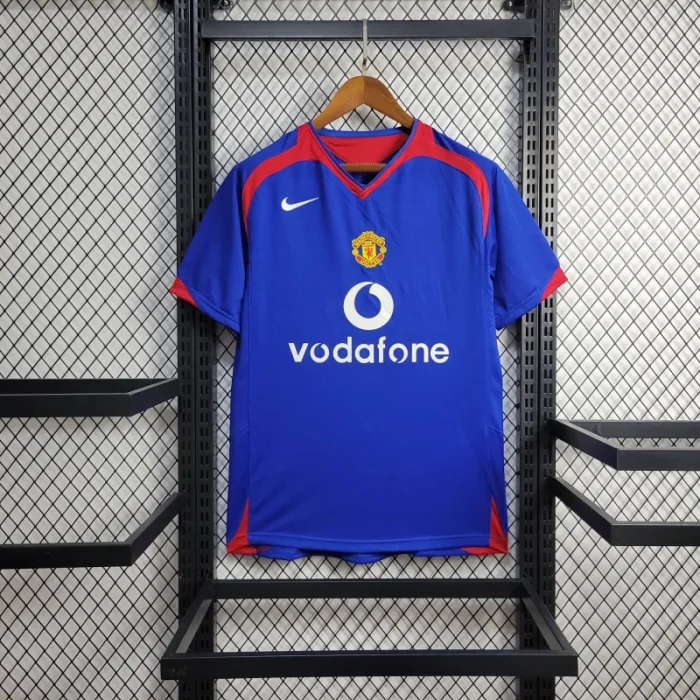 Retro Manchester United Away Jersey 2005/06 Football Kit Soccer Shirt