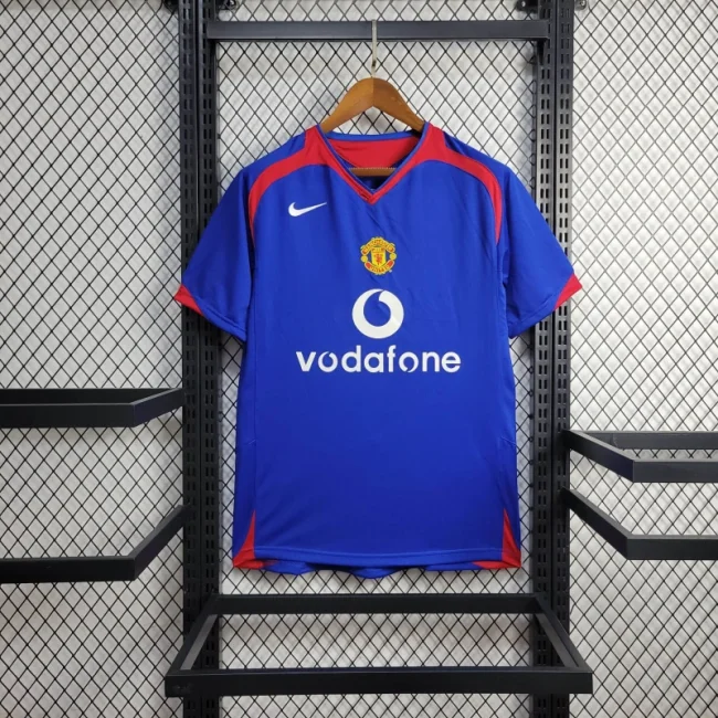Retro Manchester United Away Jersey 2005/06 Football Kit Soccer Shirt
