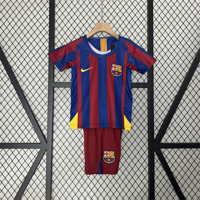 Retro Kids Barcelona Home Jersey 05/06