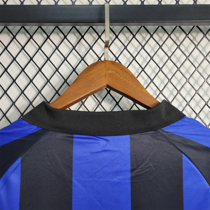 Retro Inter Milan Home Jersey 2001-02 Football Kit Soccer Shirt