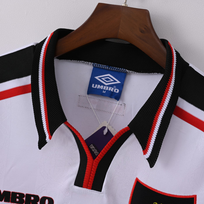 Retro Manchester United Away Jersey1998/99 Football Kit Soccer Shirt