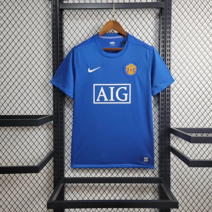 Retro Manchester United Third Jersey 2008/09 Football Kit Soccer Shirt