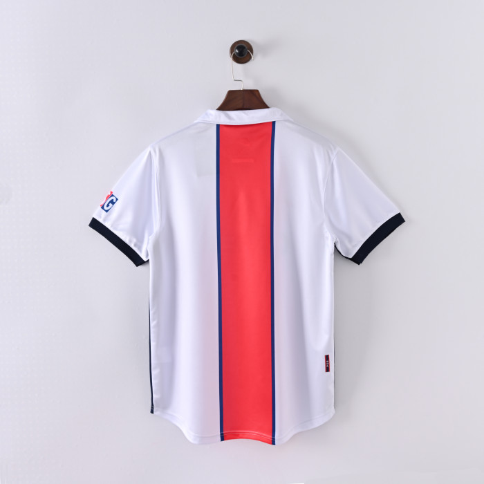 Retro Paris PSG Away Jersey 1998-99 Football Kit Soccer Shirt