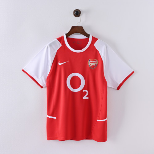 Retro Arsenal Home Jersey 2002-03 Football Kit Soccer Shirt