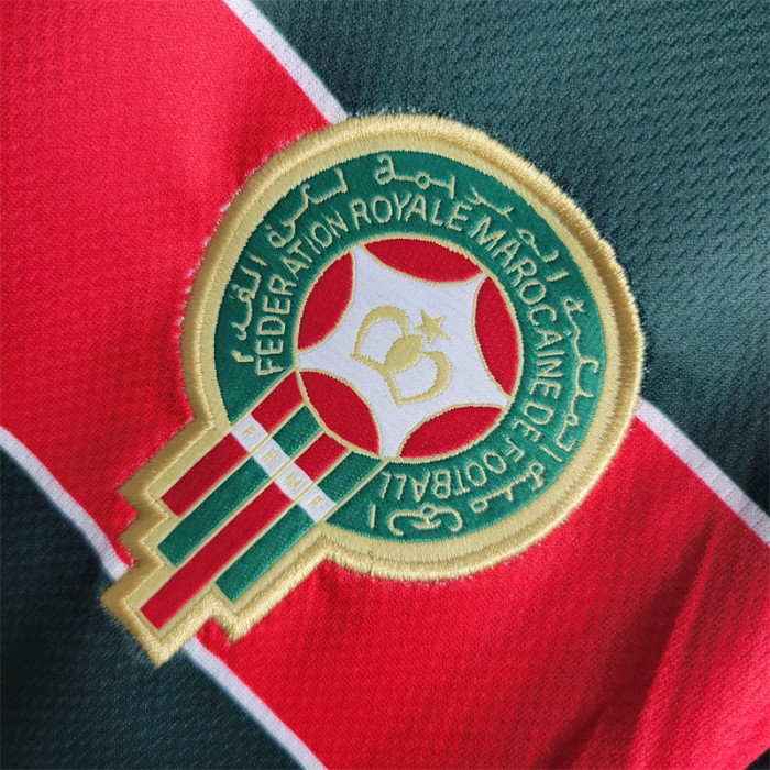 Retro Morocco Home Jersey 1998 Football Kit Soccer Shirt