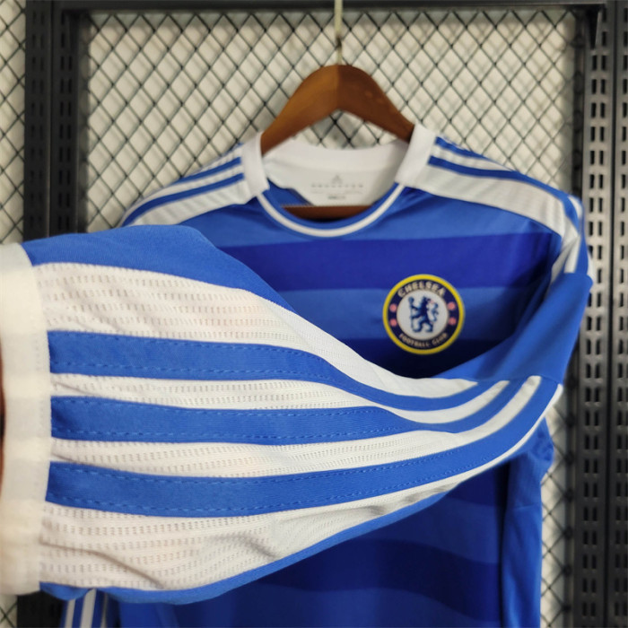 Retro Chelsea Home Jersey 2011/12 Long Sleeves Football Kit Soccer Shirt