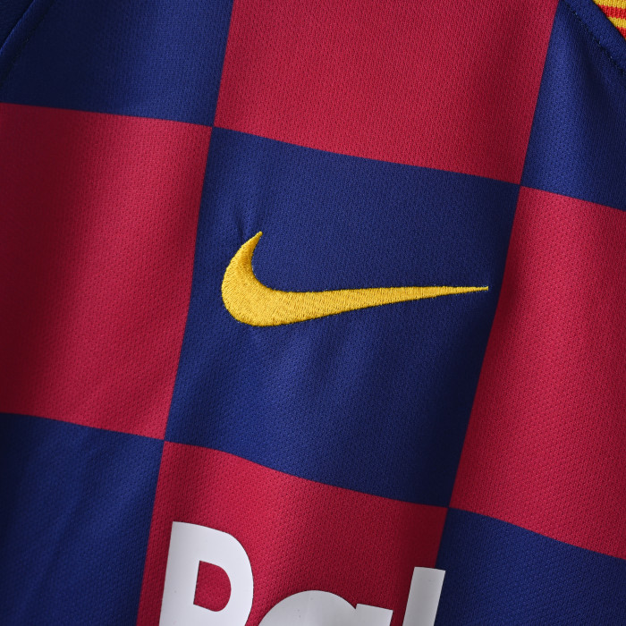Retro Barcelona Home Jersey 2019-20 Football kit Soccer Shirt