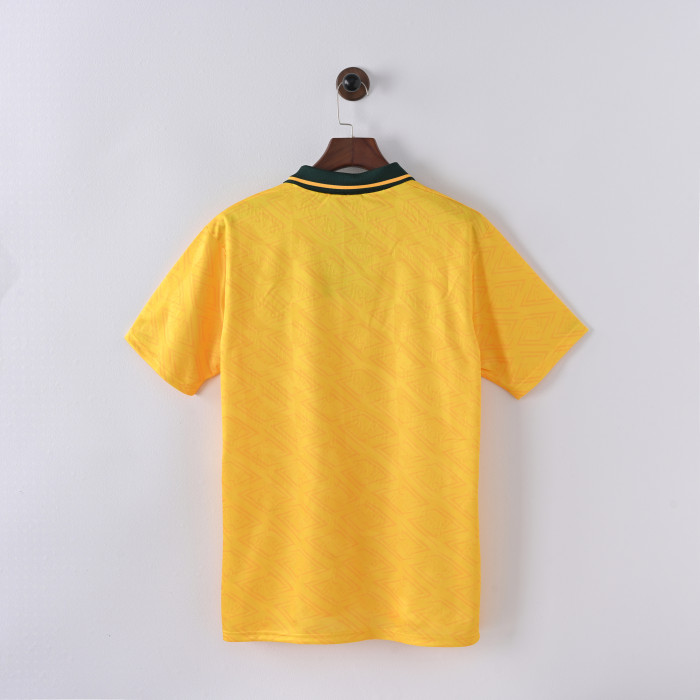 Retro Brazil Home Jersey 1991-93 Football Kit Soccer Shirt
