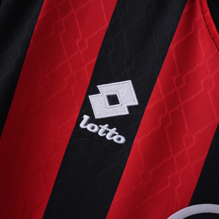 Retro AC Milan Home Jersey 1995-96 Football Kit Soccer Shirt