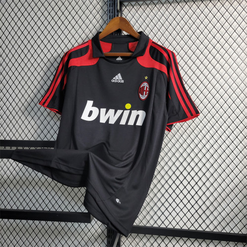 AC Milan Third Jersey 2007/08 Retro Football Kit Soccer Shirt