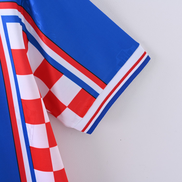 Retro Croatia Away Jersey 1998 Football Kit Soccer Shirt