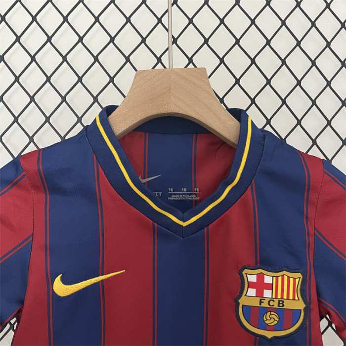 Retro Kids Barcelona Home Jersey 09/10