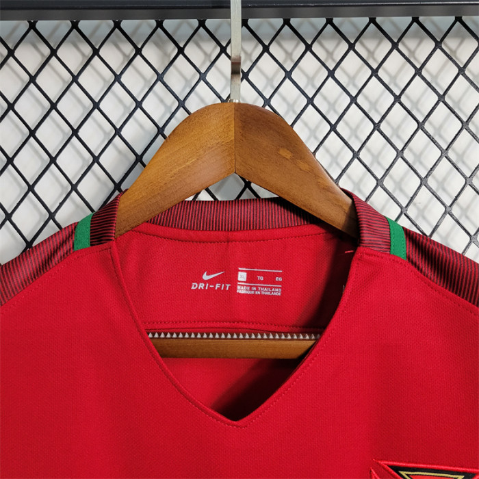 Retro Portugal Home Jersey 2016 Football Kit Soccer Shirt