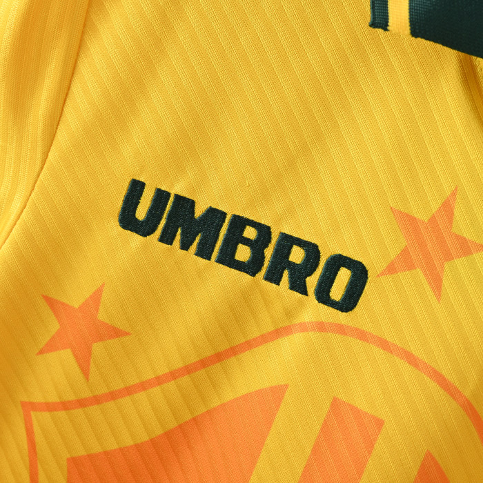 Retro Brazil Home Jersey 1994 Football Kit Soccer Shirt