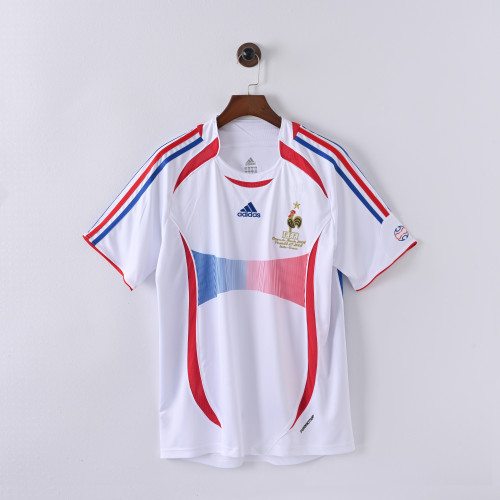 Retro France Away Jersey 2006 Football Kit Soccer Shirt