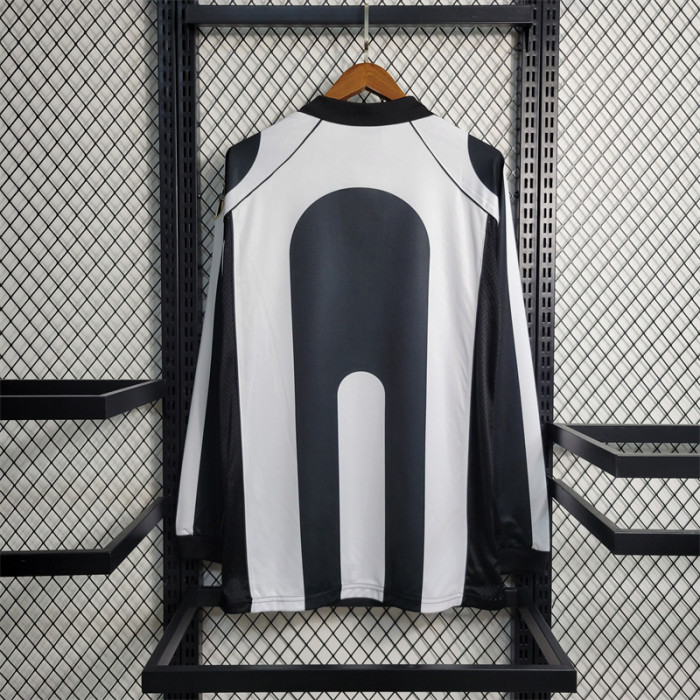 Retro Juventus Home Jersey 1997/98 Long Sleeve Football Kit Soccer Shirt