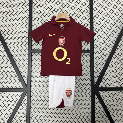 Retro Kids Arsenal Home Jersey 05/06