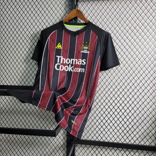 Retro Manchester City Away Jersey 2008/09 Football Kit Soccer Shirt