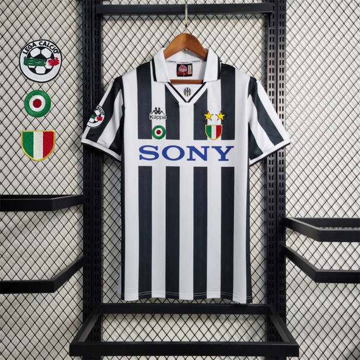 Retro Juventus Home Jersey 1995-97 Football Kit Soccer Shirt