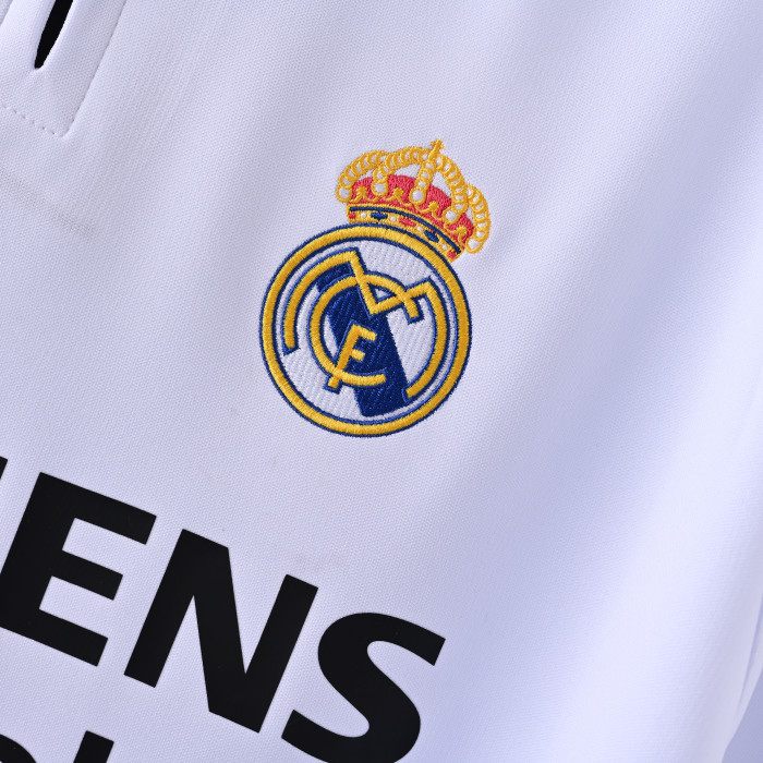 Retro Real Madrid Home Jersey 2003-04 Football Kit Soccer Shirt