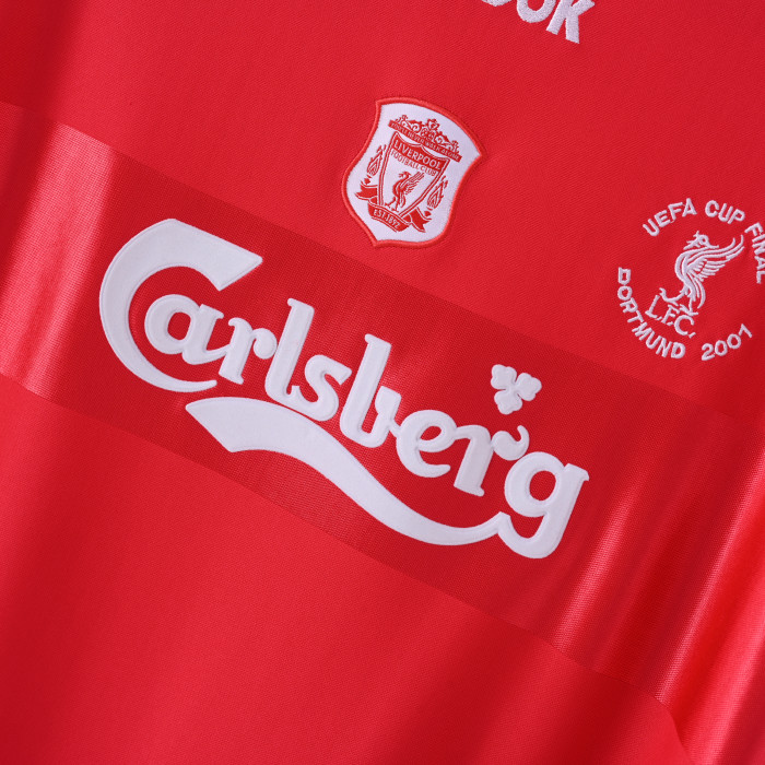 Retro Liverpool Home Jersey 2000-01 Football Kit Soccer shirt