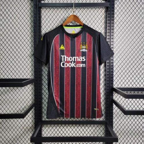 Retro Manchester City Away Jersey 2008/09 Football Kit Soccer Shirt