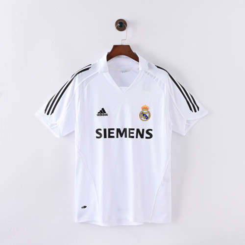 Retro Real Madrid Home Jersey 2005/06 Football Kit Soccer Shirt