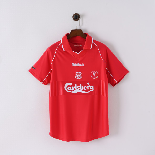 Retro Liverpool Home Jersey 2000-01 Football Kit Soccer shirt