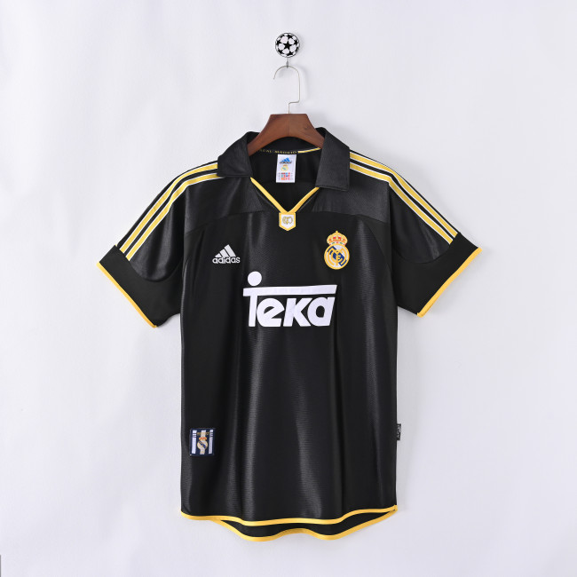 Retro Real Madrid Away Jersey 1999-00 2000-01 Football Kit Soccer Shirt