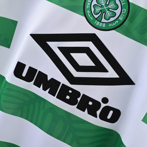 Retro Celtic Home Jersey 1997-99 Football Kit Soccer Shirt