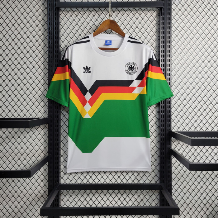 Retro Germany Jersey 1990 World Cup Football Kit Soccer Shirt