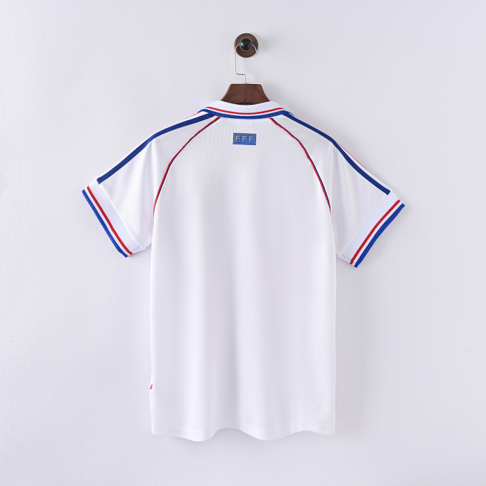 Retro France Away Jersey 1998 Football Kit Soccer Shirt