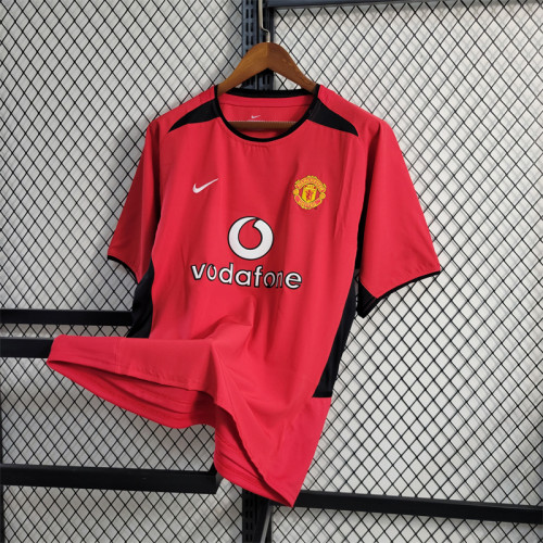 Retro Manchester United Home Jersey 2002/04 Football Kit Soccer shirt