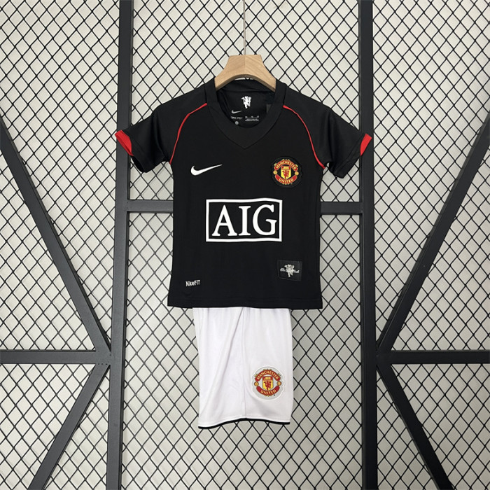 Retro Kids Manchester United Away Jersey 07/08