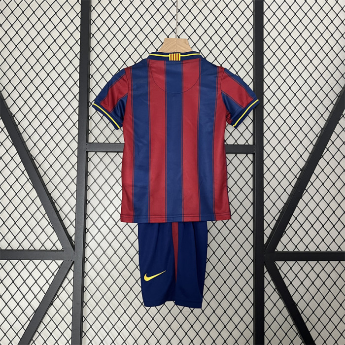 Retro Kids Barcelona Home Jersey 09/10